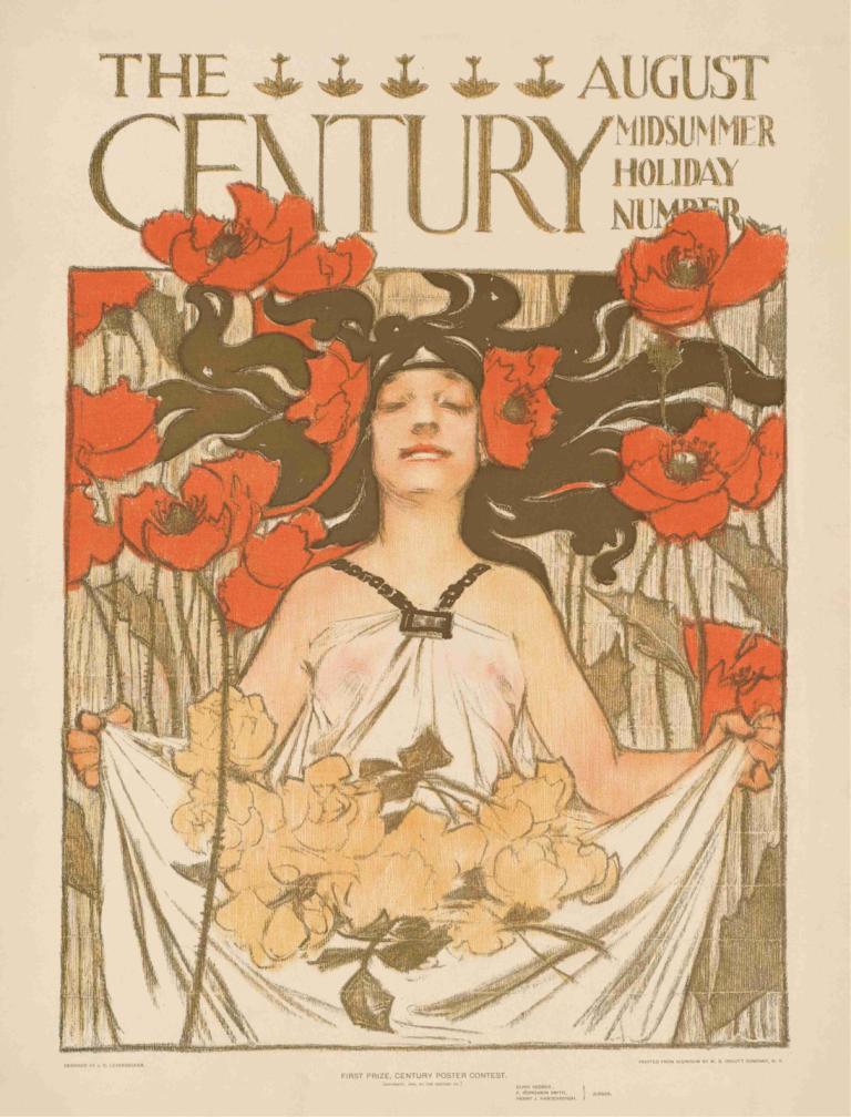 The century, August, midsummer holiday number,Век, август, середина лета, праздничное число,J.C. Leyendecker