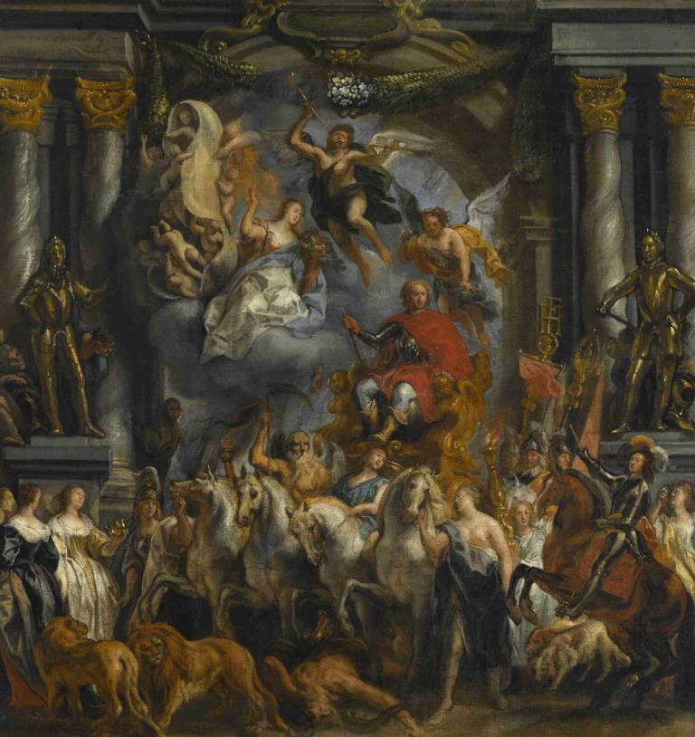 Triumph of Frederick Henry, Prince of Orange,Triumf Fryderyka Henryka, księcia Oranii,Jacob Jordaens