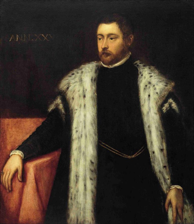 Twenty-five year old Youth with Fur-lined Coat,모피 안감 코트를 입은 25세 청년,Jacopo Tintoretto,자코포 틴토레토,오일 페인팅,오일 페인팅