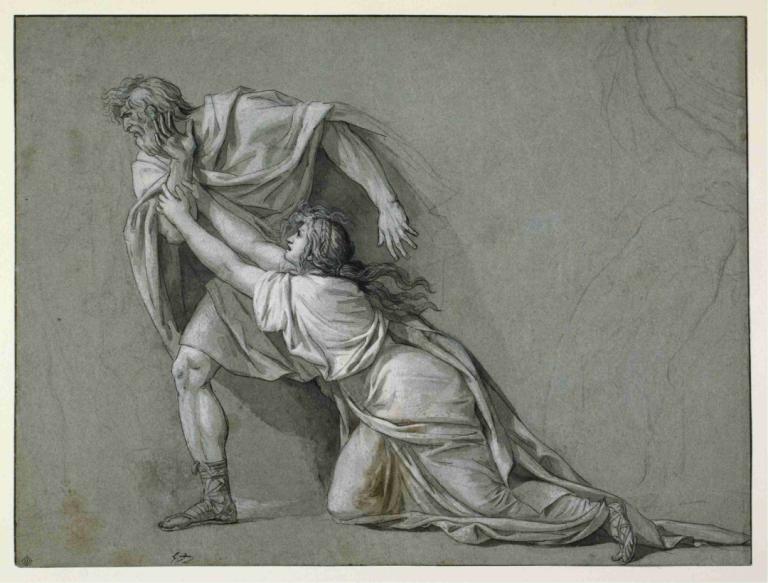 The Departure of Marcus Attilius Regulus for Carthage,카르타고를 향한 마르쿠스 아틸리우스 레굴루스의 출발,Jacques Louis David