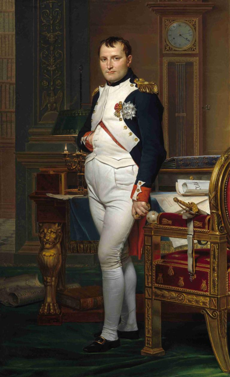 The Emperor Napoleon in His Study at the Tuileries,Kaisar Napoleon di Ruang Kerjanya di Tuileries