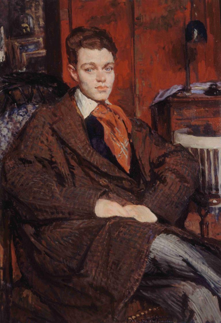 Portrait de René Crevel (1900-1935), écrivain,Kirjailija René Crevelin (1900-1935) muotokuva.