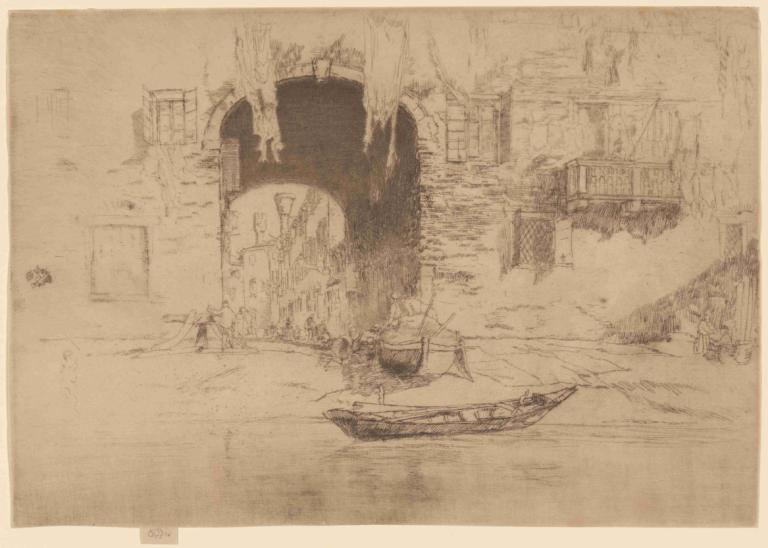 San Biagio,Saint Blaise,James McNeill Whistler,Pengetsaan Pelat Tembaga,Pengetsaan Pelat Tembaga, perahu