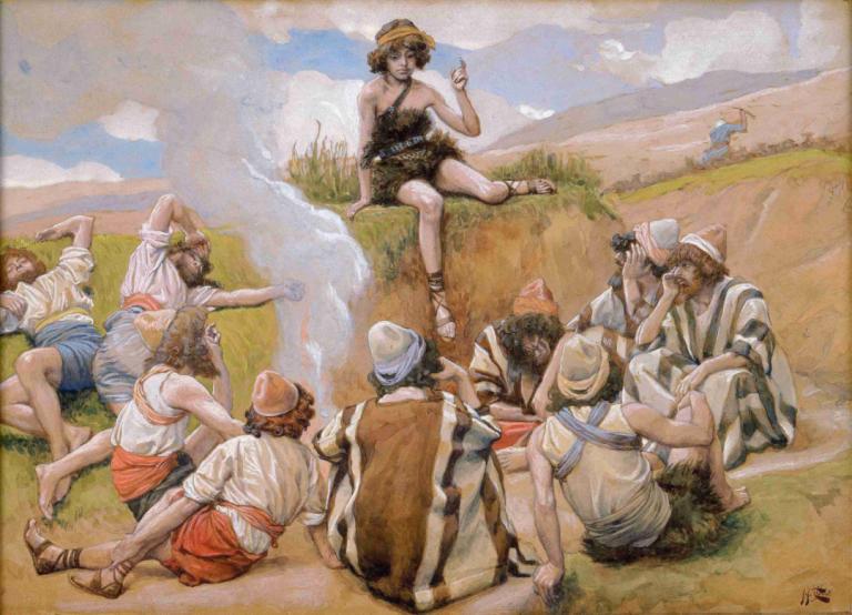 Joseph Reveals His Dream to His Brethren,Ο Ιωσήφ αποκαλύπτει το όνειρό του στους αδελφούς του,James Tissot