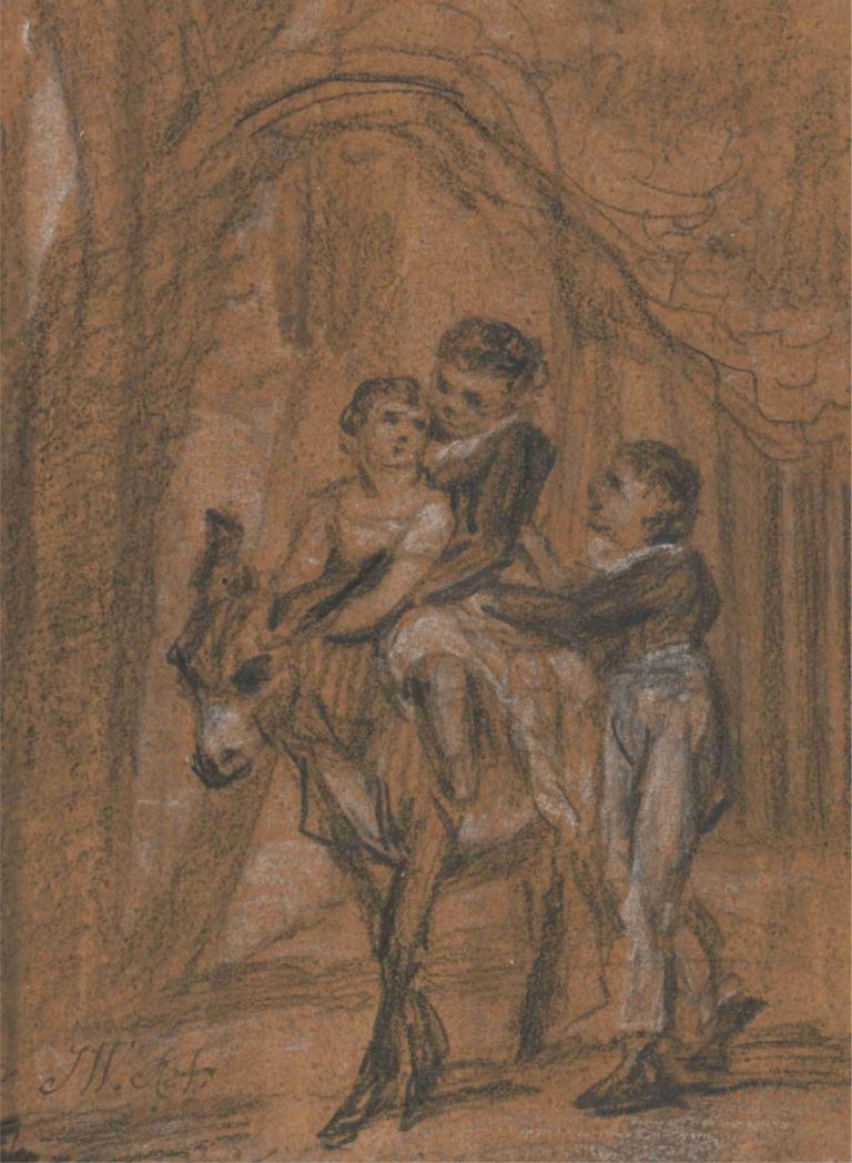 Study for the Oil Painting 'The Children of Theophilus Levitt, Esquire.'