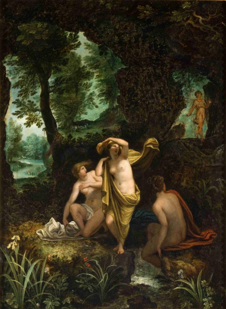 Landscape with Diana and Acteon,Những bức tranh phong cảnh của Diana và Acton,Jan Brueghel The Elder