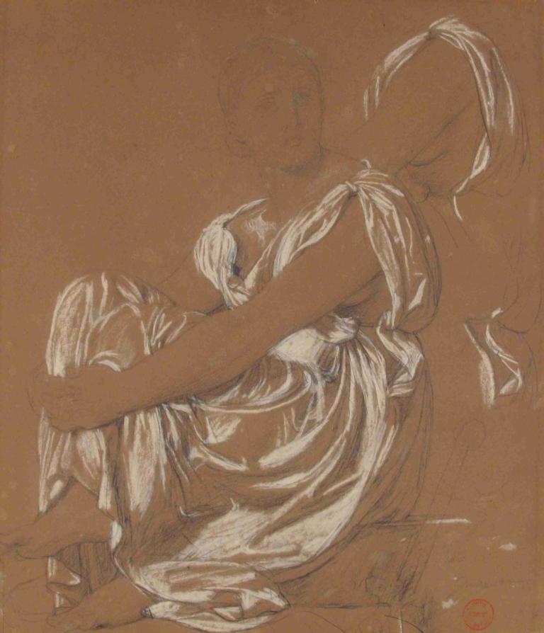 Study for the Figure of the Iliad in 'The Apotheosis of Homer'