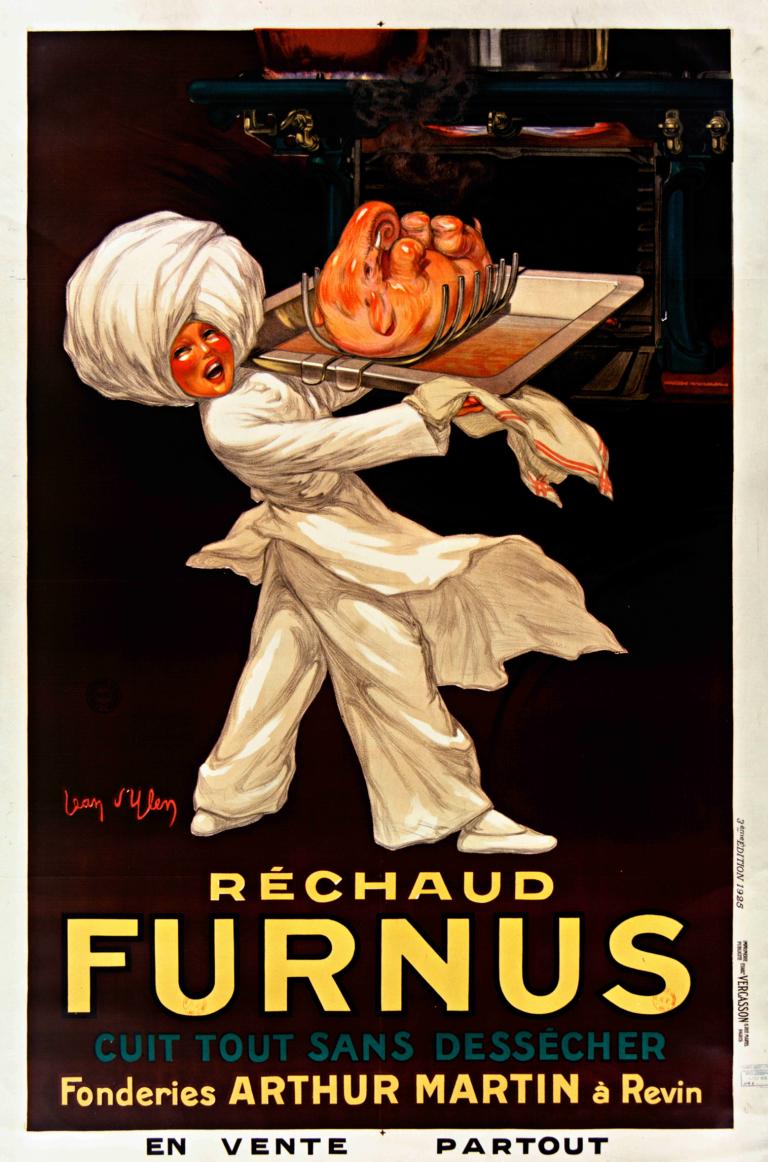 Réchaud Furnus cuit tout sans dessécher,Kompor Furnus memasak semuanya tanpa mengering,Jean d'Ylen,Ilustrasi