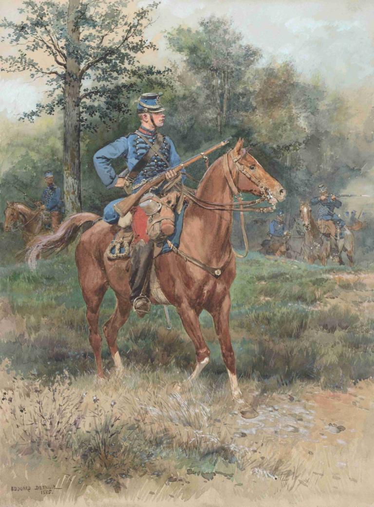 Chasseur À Cheval (Soldier On Horseback),Chasseur À Cheval (Soldat på hästryggen)