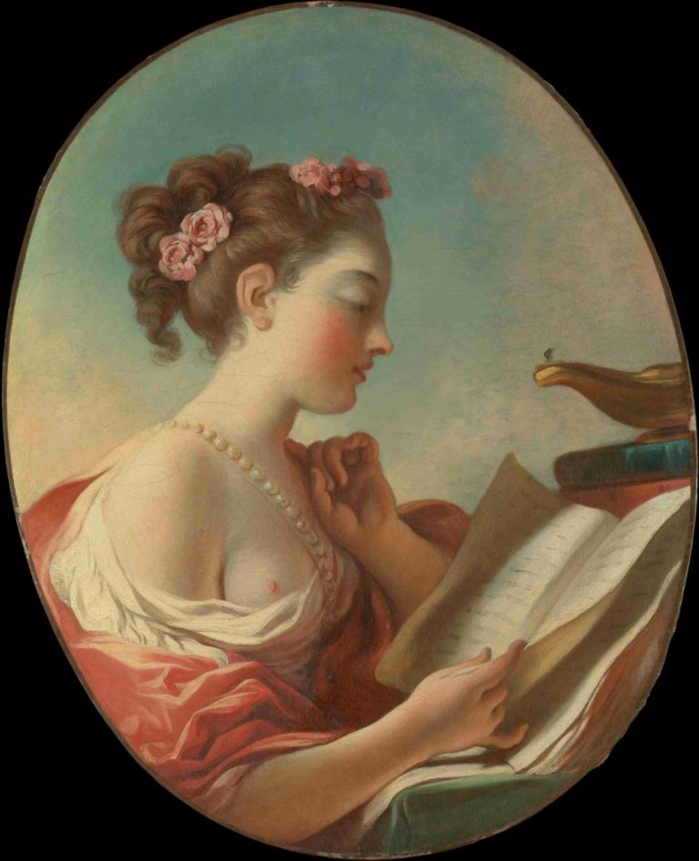 Allegory of Vigilance,Allegorie der Wachsamkeit,Jean-Honoré Fragonard,Ölgemälde,Ölgemälde, 1Mädchen