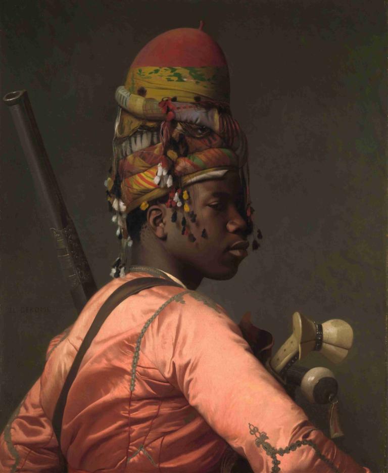 Bashi-Bazouk,แบชบาซูค,Jean-Léon Gérôme,ฌอง-แอล ฮอทโรม,จิตรกรรมสีน้ำมัน,จิตรกรรมสีน้ำมัน, เดี่ยว, เด็กชาย 1 คน