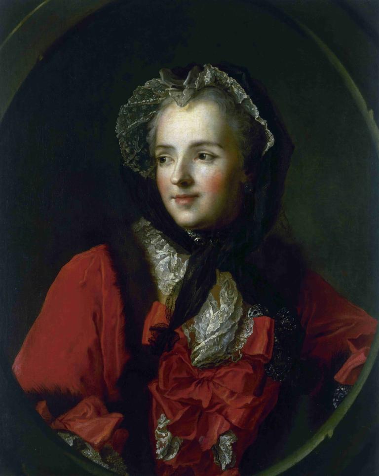 Portrait Of Marie Leszczynska, Queen Of France,Porträtt av Marie Leszczynska, drottning av Frankrike