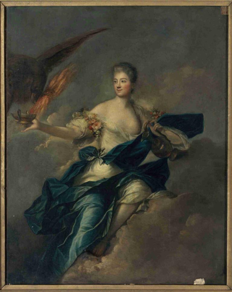 Portrait présumé de Mme de Mailly (1710-1751), en Hébé.