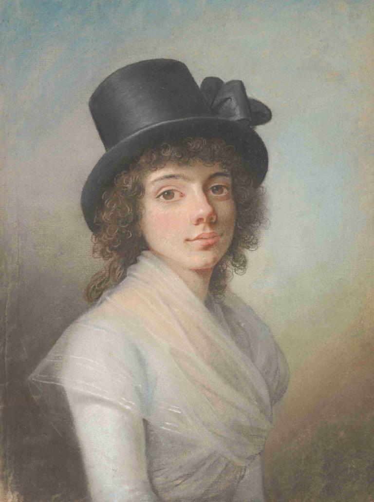 Portrait of Petronella Cornelia Rømeling,Portrét Petronely Cornelie Rømelingové,Jens Juel,Olejomalba