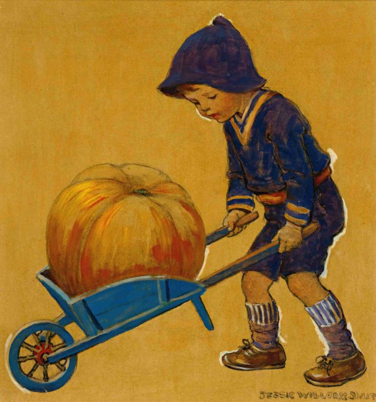 Thanksgiving,Ημέρα των Ευχαριστιών,Jessie Willcox Smith,Εικονογράφηση,Εικονογράφηση, 1 αγόρι