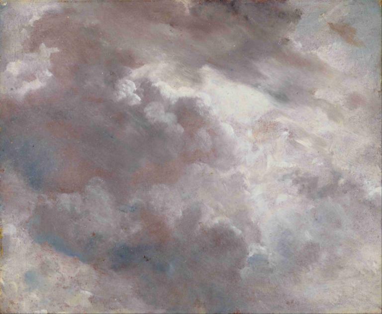 Cloud Study,Studi Awan,John Constable,Lukisan cat minyak,Lukisan cat minyak, awan, langit, tidak ada manusia