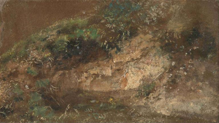 Undergrowth,Gestrüpp,John Constable,Johann Wachtmeister,Ölgemälde,Ölgemälde, Landschaft, Solo, Natur, Baum