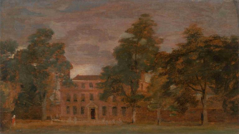 West Lodge, East Bergholt,Вест Лодж, Ист Бергхолт,John Constable,Джон Констебл,Картина Маслом,Картина Маслом