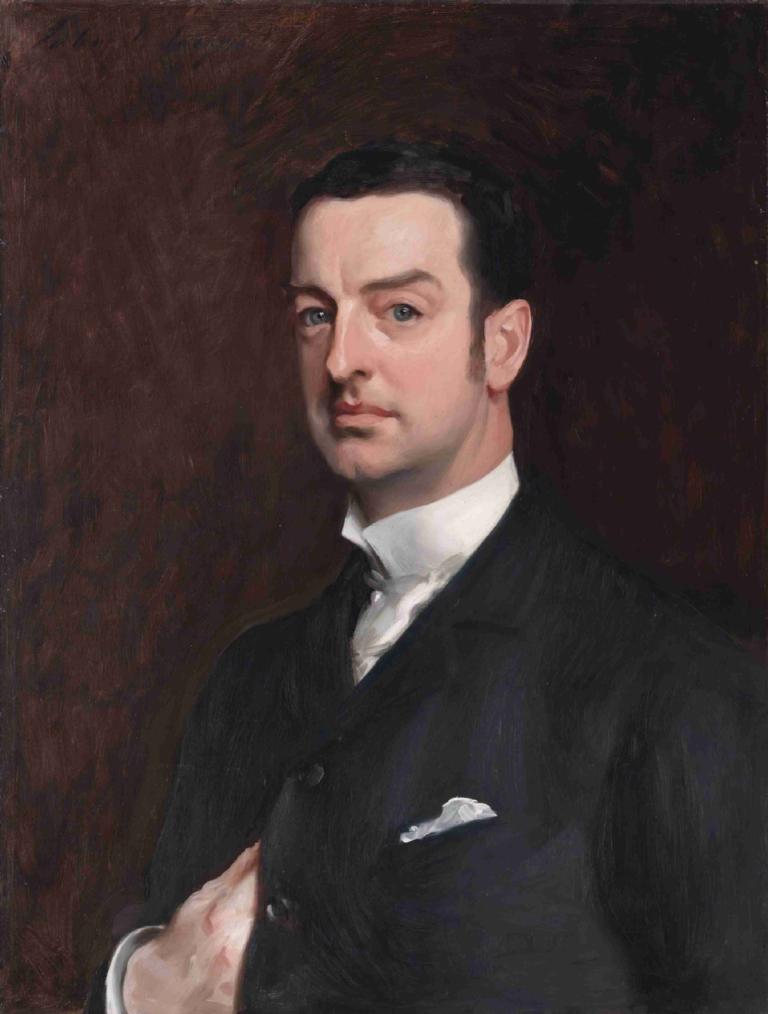 Cornelius Vanderbilt II,John Singer Sargent,Pictura in ulei,Pictura in ulei, 1 băiat, focalizare masculină