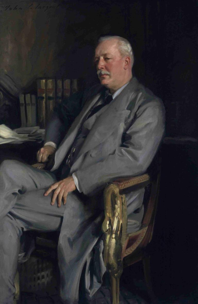 Evelyn Baring, 1st Earl of Cromer,에블린 배링, 크로머 백작 1세,John Singer Sargent,존 싱어 사르겐트,오일 페인팅,오일 페인팅, 1남, 남성 집중