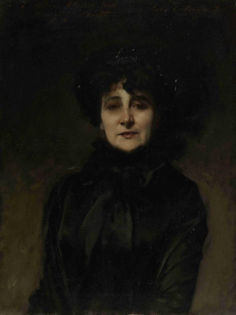 Portrait de Madame Allouard-Jouan,Porträtt av Madame Allouard-Jouan,John Singer Sargent,Oljemålning