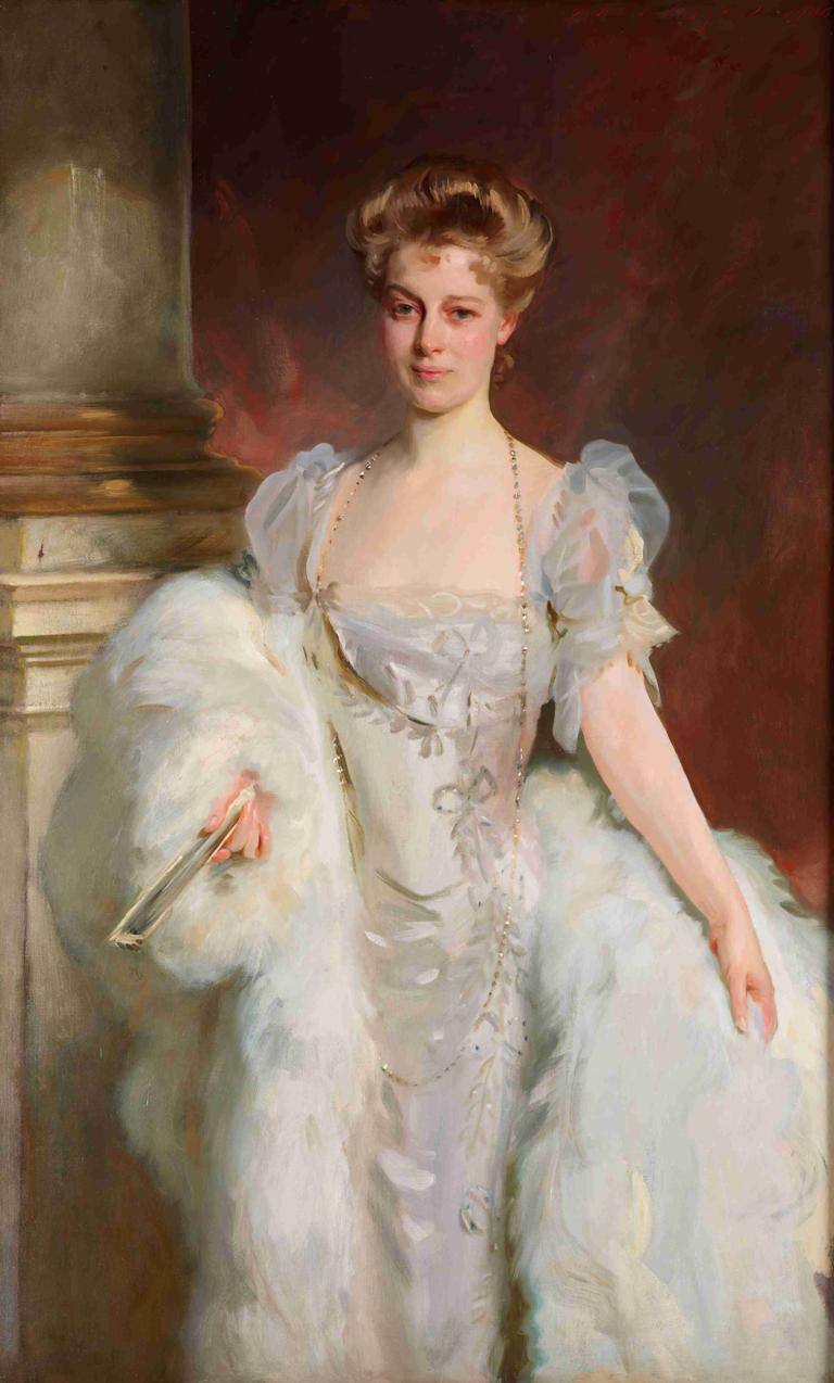 Portrait of Mrs. J.P. Morgan, Jr. (nee Jane Norton Grew, 1868-1925),Retrato de la Sra. J.P. Morgan