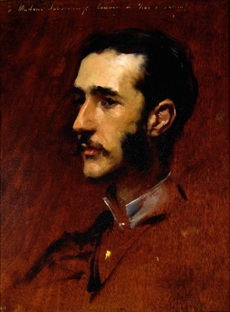 Ramon Subercaseaux,Ramón Subercaseaux,John Singer Sargent,Pintura al óleo,Pintura al óleo, 1 chico