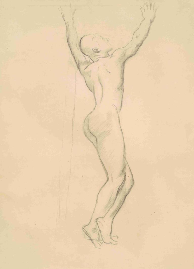 Study for 'Apollo and Daphne',Nghiên cứu Apollo và Daphne,John Singer Sargent,John Singh Sakint.,Phác thảo