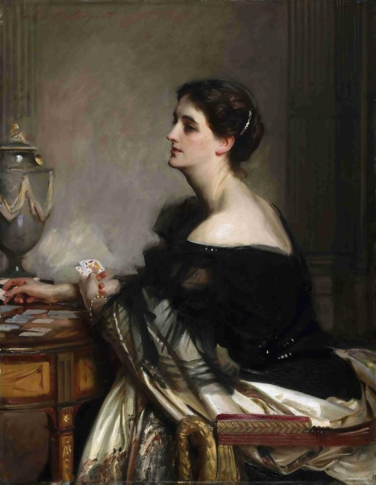 Sybil Frances Grey, later Lady Eden,Сибил Фрэнсис Грей, впоследствии леди Иден,John Singer Sargent