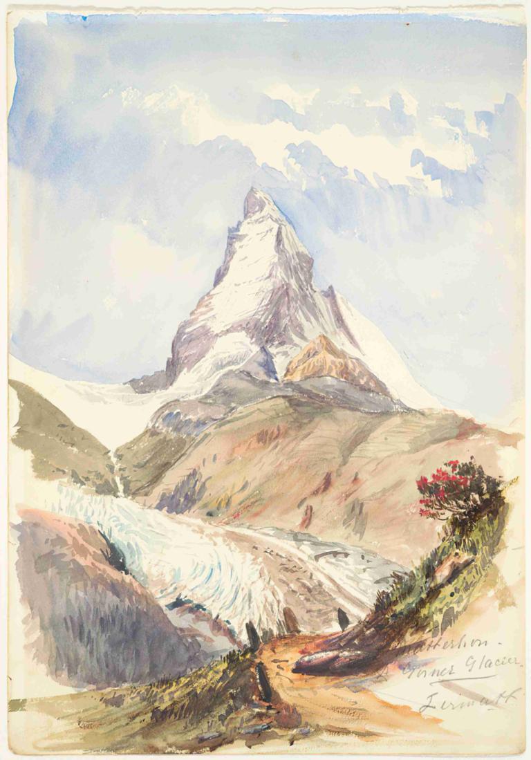 The Matterhorn,Маттерхорн,John Singer Sargent,Джон Сингер Сарджент,Картина Маслом,Картина Маслом, пейзаж