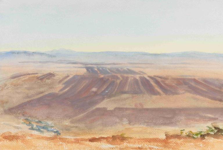 The Plains Of Nazareth,Равнины Назарета,John Singer Sargent,Джон Сингер Сарджент,Картина Маслом