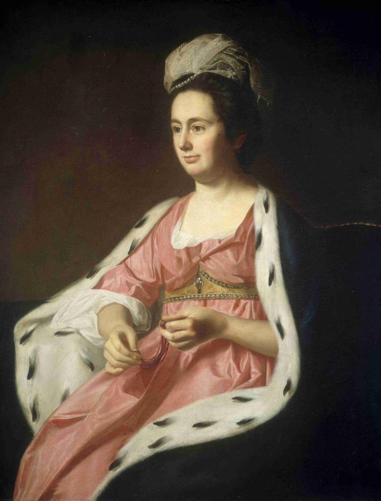 Abigail Smith Babcock (Mrs. Adam Babcock),John Singleton Copley,Oil Painting,Oil Painting, fine art parody