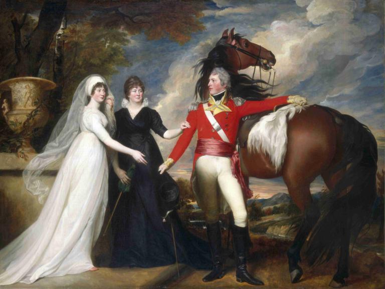 Colonel William Fitch and His Sisters Sarah and Ann Fitch,John Singleton Copley,Oil Painting,Oil Painting