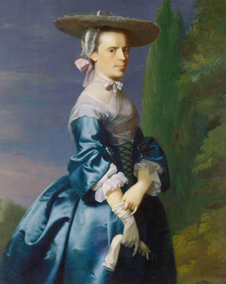 Portrait of Sarah Allen, née Sargent,Sarah Allen, kızlık soyadı Sargent'ın portresi,John Singleton Copley