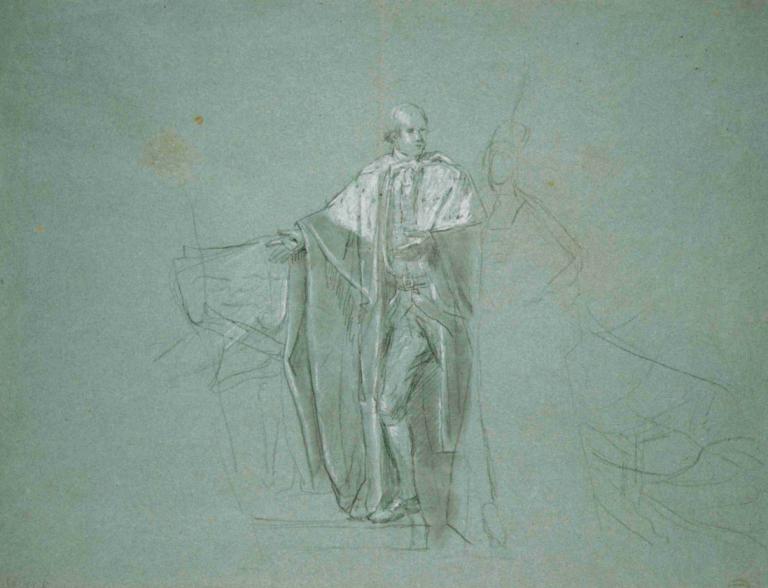 Study for 'The Death of the Earl of Chatham',Estudio para "La muerte del conde de Chatham