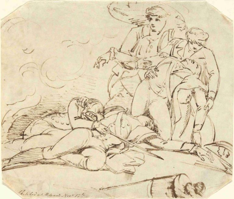 Death of General Montgomery in the Attack on Quebec, 31 December 1775