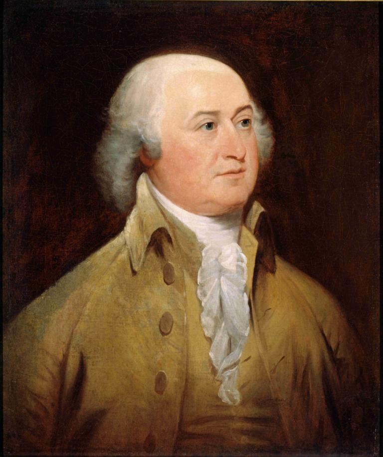 John Adams,John Trumbull,Ελαιογραφία,Ελαιογραφία, μονοφωνία, 1 αγόρι, αρσενική εστίαση, ρεαλιστικός