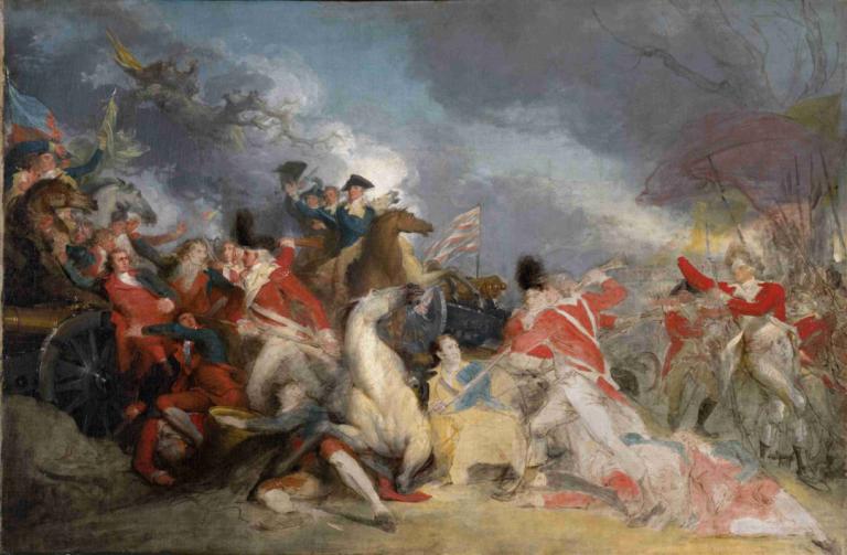 The Death of General Mercer at the Battle of Princeton, 3 January 1777