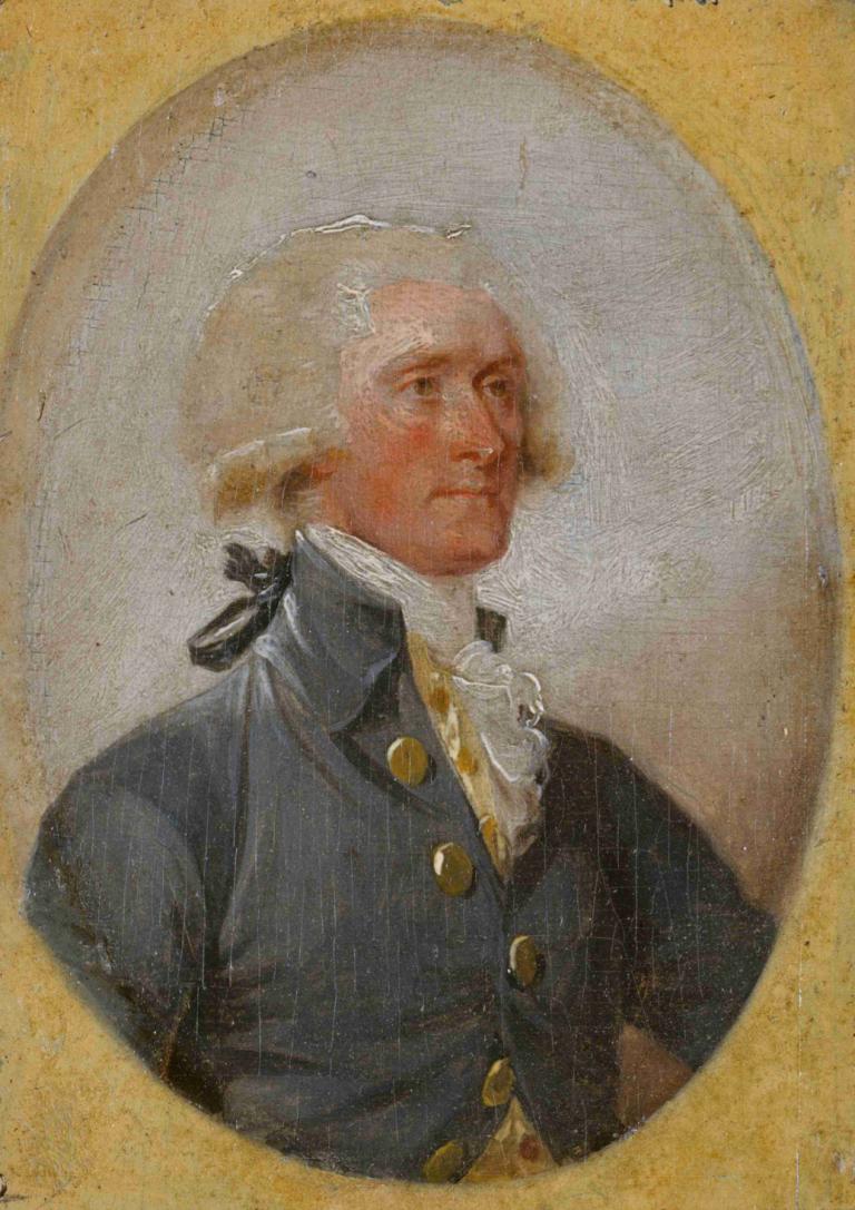 Thomas Jefferson,John Trumbull,Olejomalba,Olejomalba, sólo, 1 kluk, mužské zaměření, realistický