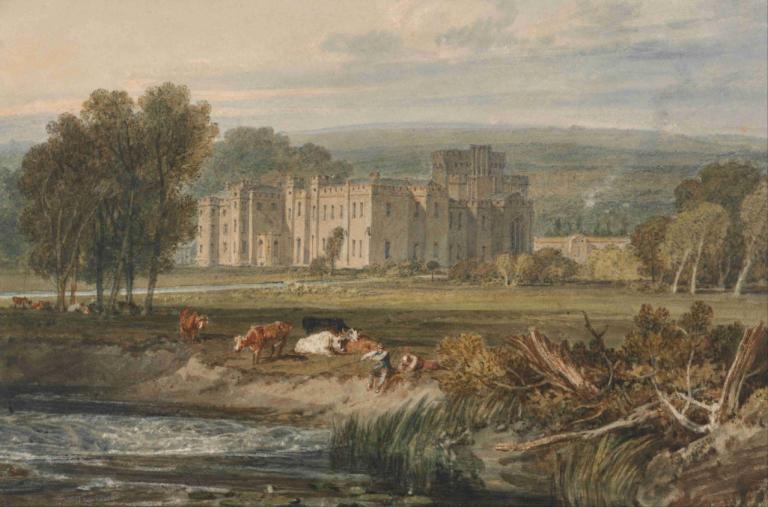 View of Hampton Court, Herefordshire, from the Southeast,Hampton Court