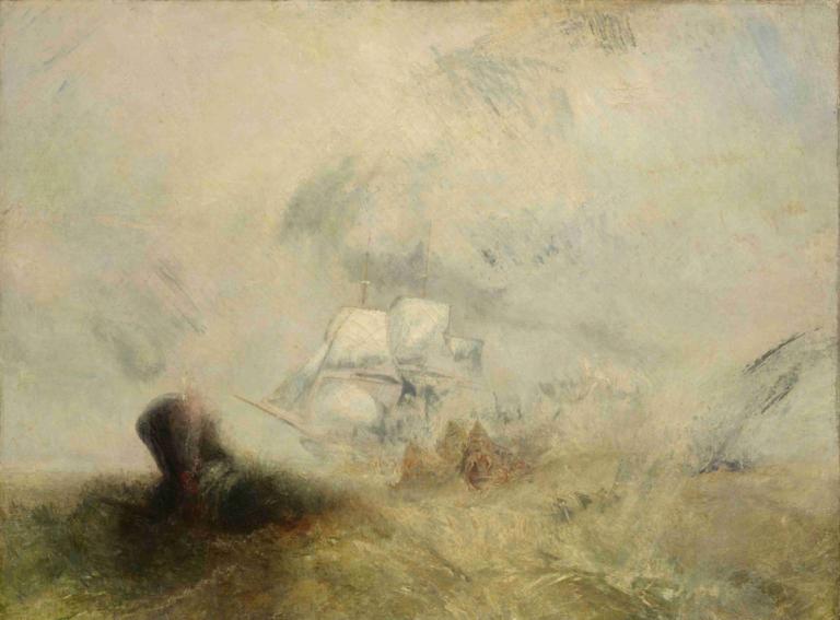 Whalers,Китобои,Joseph Mallord William Turner,Джозеф Мэллорд Уильям Тернер,Картина Маслом,Картина Маслом