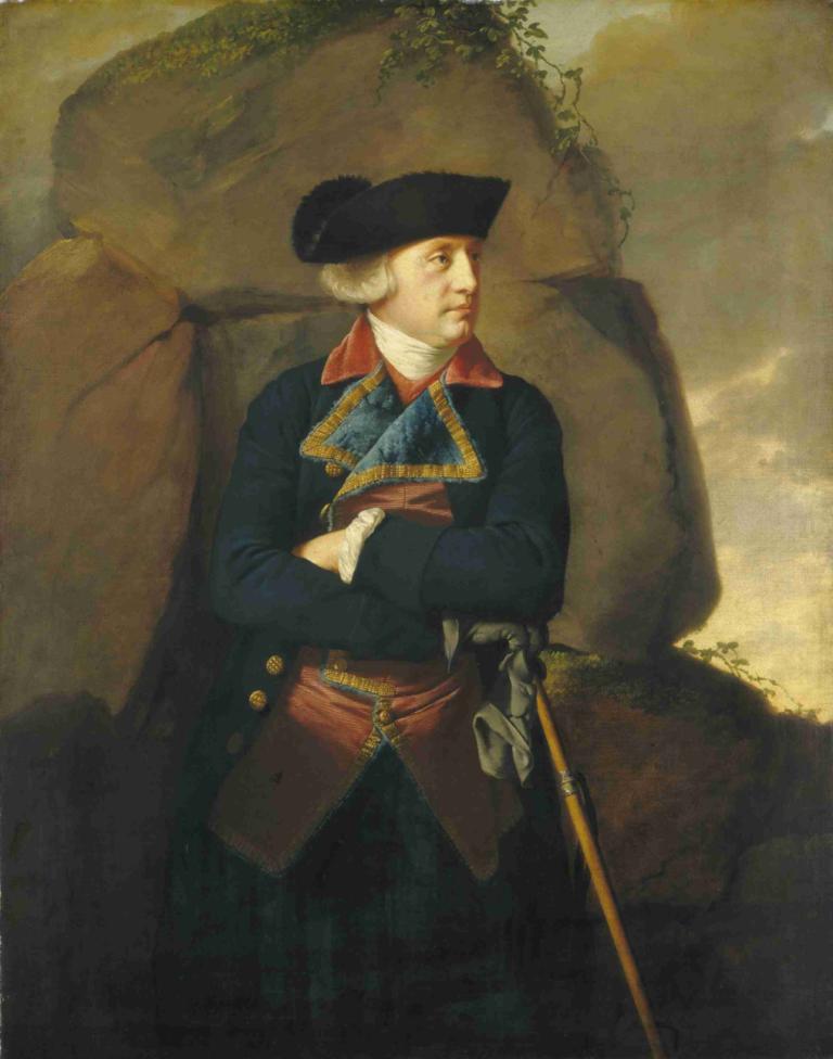 Portrait of a Gentleman,Portræt af en gentleman,Joseph Wright of Derby,Joseph Wright fra Derby,Oliemaleri