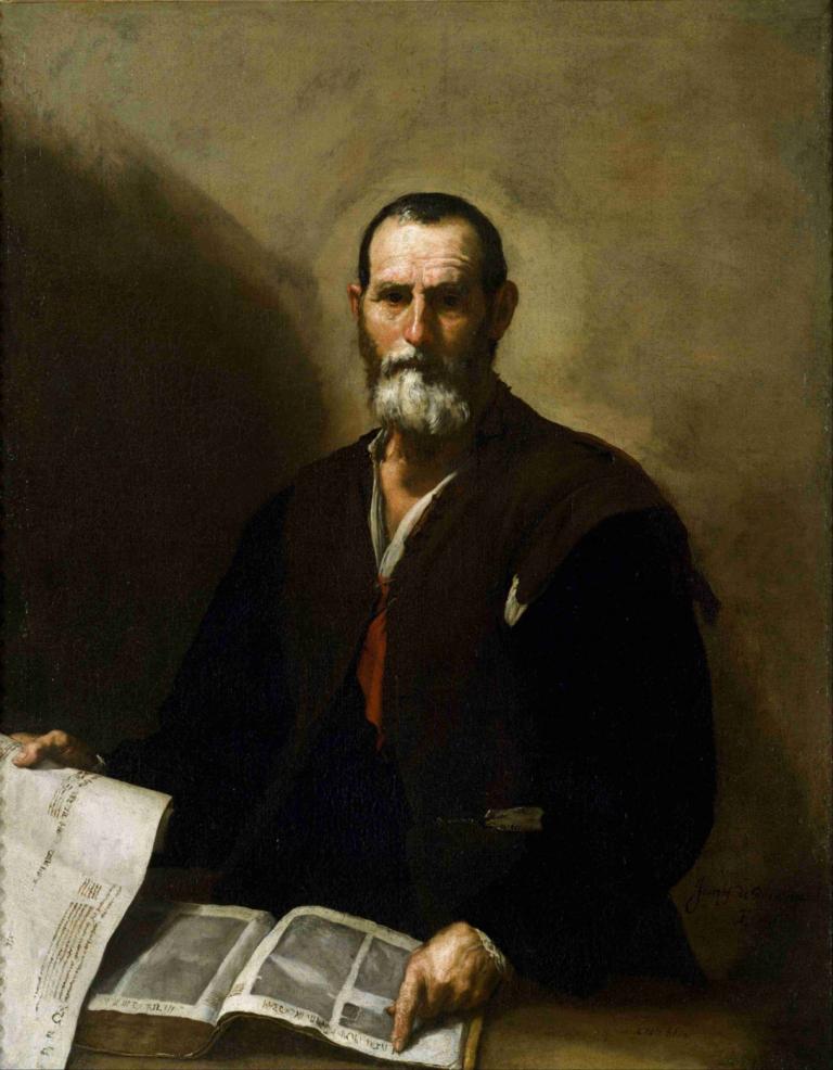 Philosopher Crates,Filosofiska lådor,Jusepe de Ribera,Oljemålning,Oljemålning, 1 pojke, manligt fokus, solo