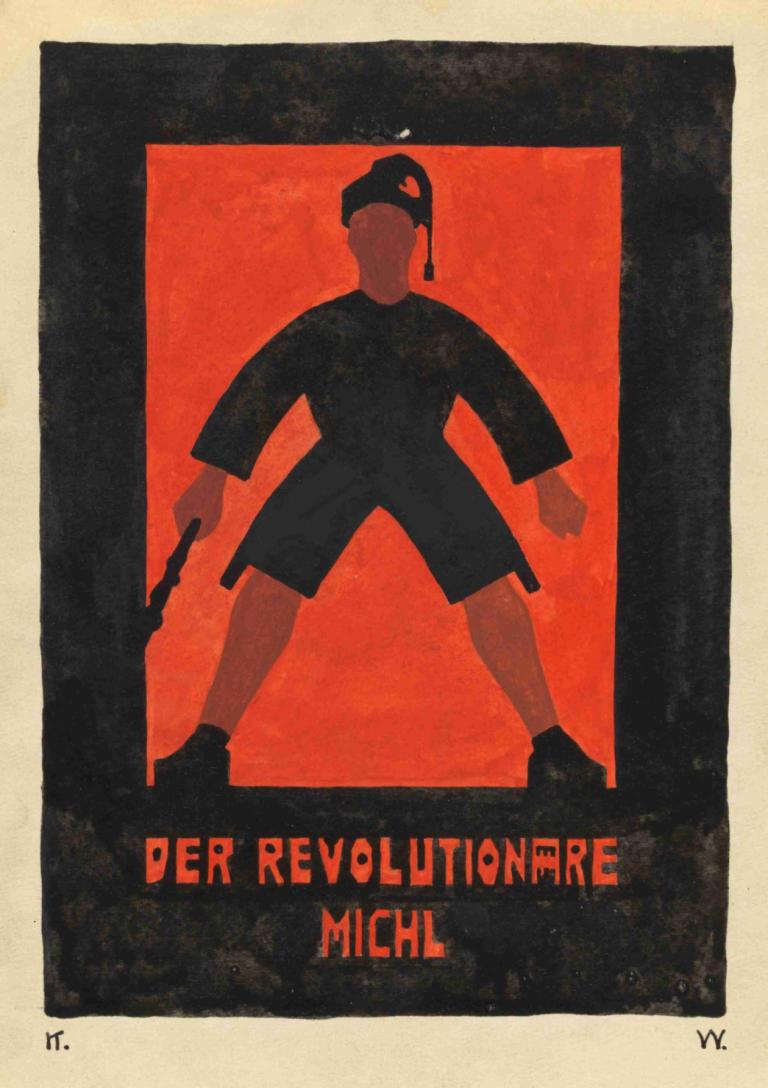 Der revolutionäre Michl,Le Michl révolutionnaire,Karl Wiener,Illustration,Illustration, solo, 1garçon