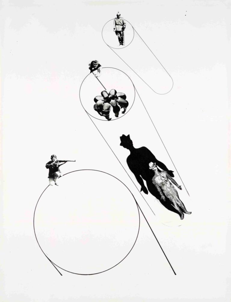 Target Practice (In the Name of the Law),Målpraksis (i lovens navn),László Moholy-Nagy,Illustration