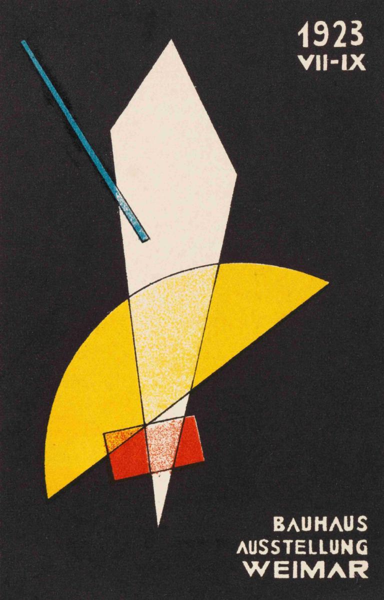 Weimar Bauhaus Postkarten Nr 7,Vykort från Weimar Bauhaus nr 7,László Moholy-Nagy,Illustration,Illustration