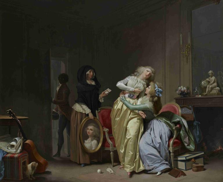 Les Malheurs de l'amour (The Sorrows of Love),Οι θλίψεις της αγάπης,Louis Léopold Boilly,Ελαιογραφία