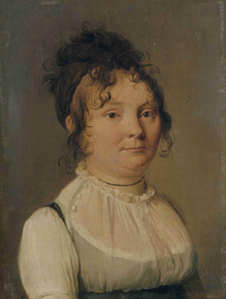 Portrait de Madame Corsse,Porträt von Madame Corsse,Louis Léopold Boilly,Ölgemälde,Ölgemälde, 1Mädchen, Solo