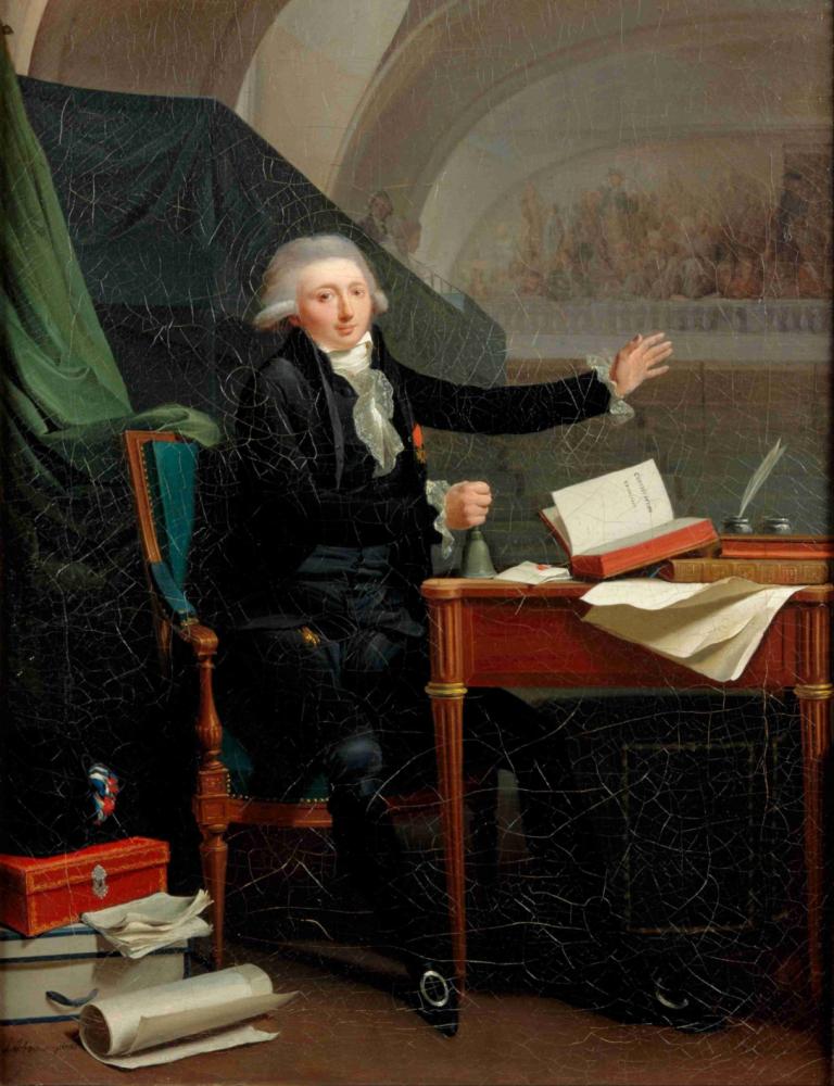 Portrait of Jan Anthony d'Averhoult,Портрет Яна Антония д'Аверхульта,Louis Léopold Boilly,Луи Леопольд Буало