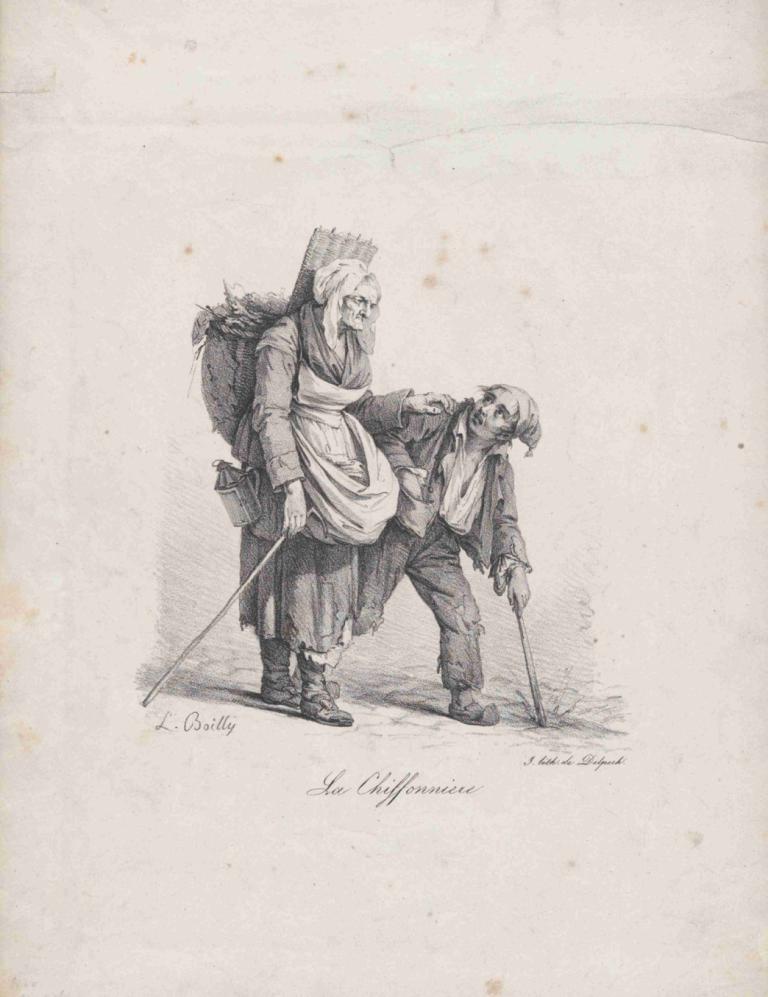 The Rag Picker,Zbiralec krpic,Louis Léopold Boilly,Bakrorez Jedkanica,Bakrorez Jedkanica, več fantov